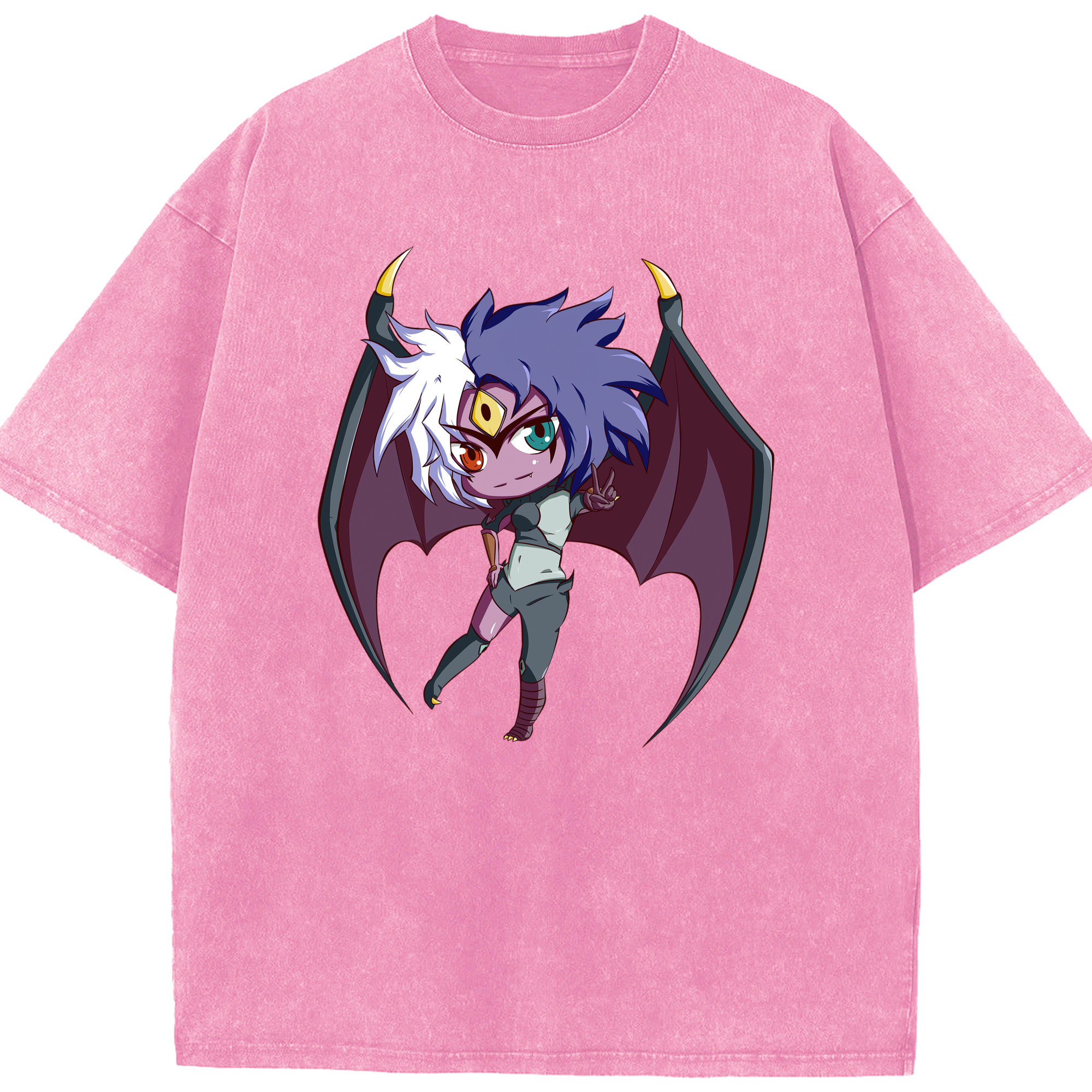 （画像用） 遊☆戯☆王 Yu-Gi-Oh! 綿100% ヴィンテージ風 半袖Tシャツ（フロントプリント）